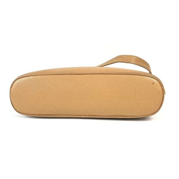 CHANEL Vintage Cream Caviar Leather Logo Shoulder Bag - Picture 5 of 16